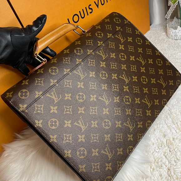 ❌SOLD❌ 
BUSINESS HANDBAG SERVIETTE CONSEILLER MONOGRAM - Picture 8 of 16